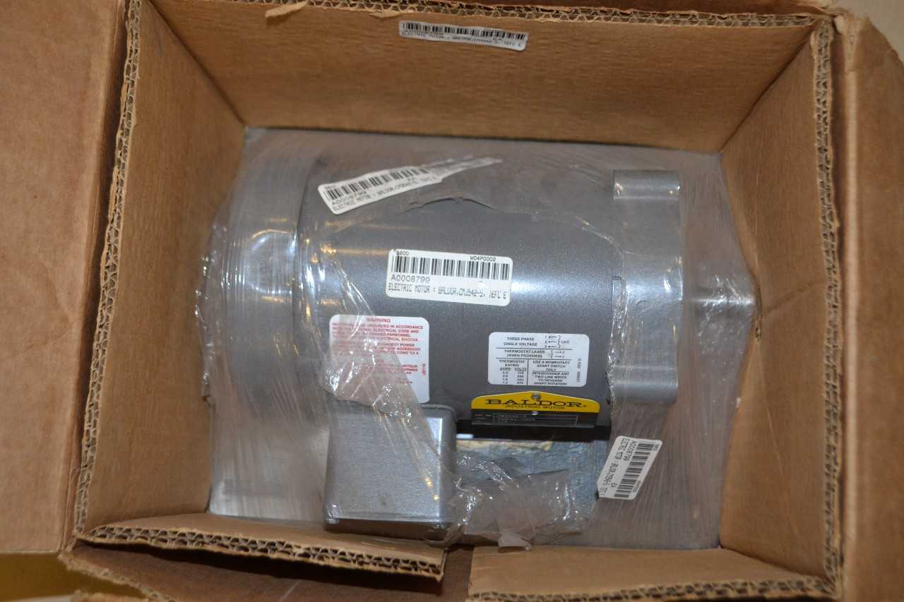 NEW BALDOR CM3542-5 3/4 HP ELECTRIC MOTOR - ELECTRIC MOTORS