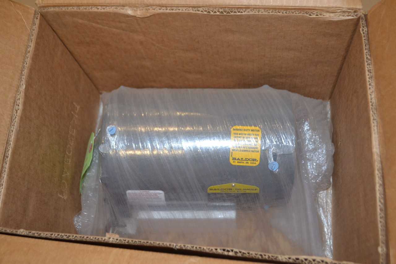 NEW BALDOR 099364Q 1 HP AC ELECTRIC MOTOR - ELECTRIC MOTORS