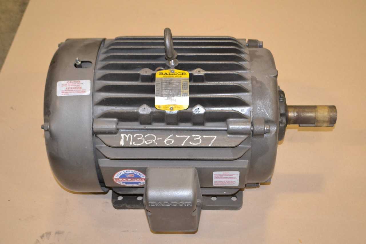 BALDOR M2334T 09C101W604, 20 HP 460V ELECTRIC MOTOR - ELECTRIC MOTORS