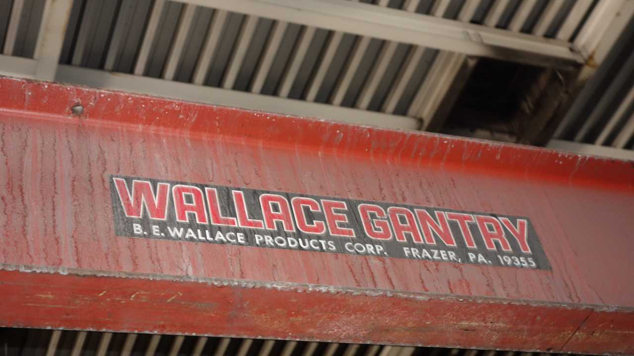WALLACE 5T19-25 PORTABLE 5 TON GANTRY W/ XN 25 HOIST - LIFTING EQUIPMENT