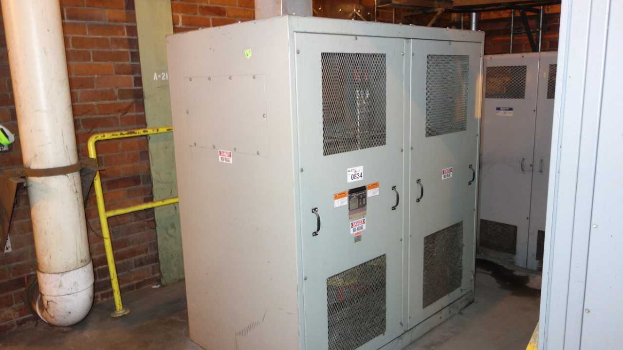 MGM TRANSFORMER 1000KVA 2400V 480Y/277V & GTE SYLVANIA 400KVA 2400V TRANSFORMER - CONTROL TRANSFORMERS