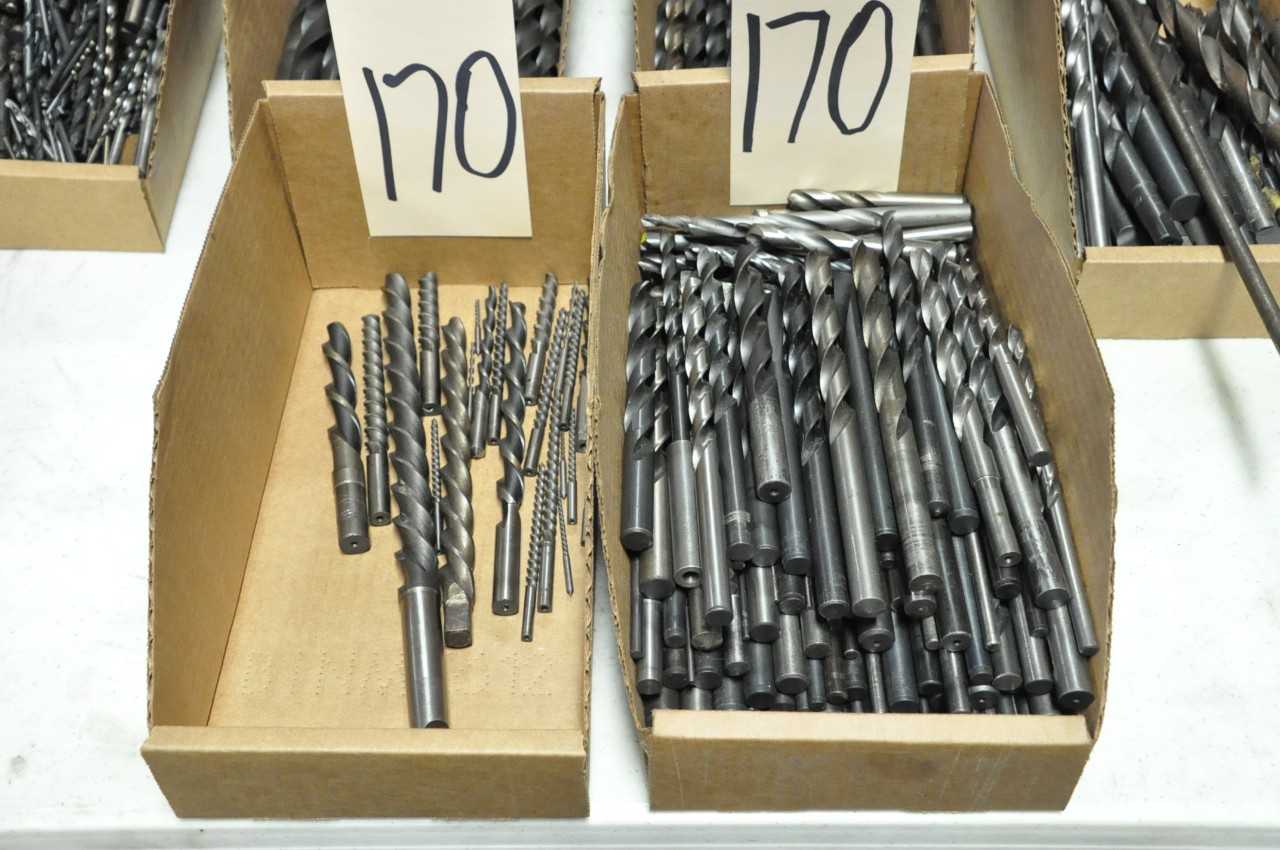 Straight Shank Drills in 2 Boxes - ELECTRIC POWER TOOLS