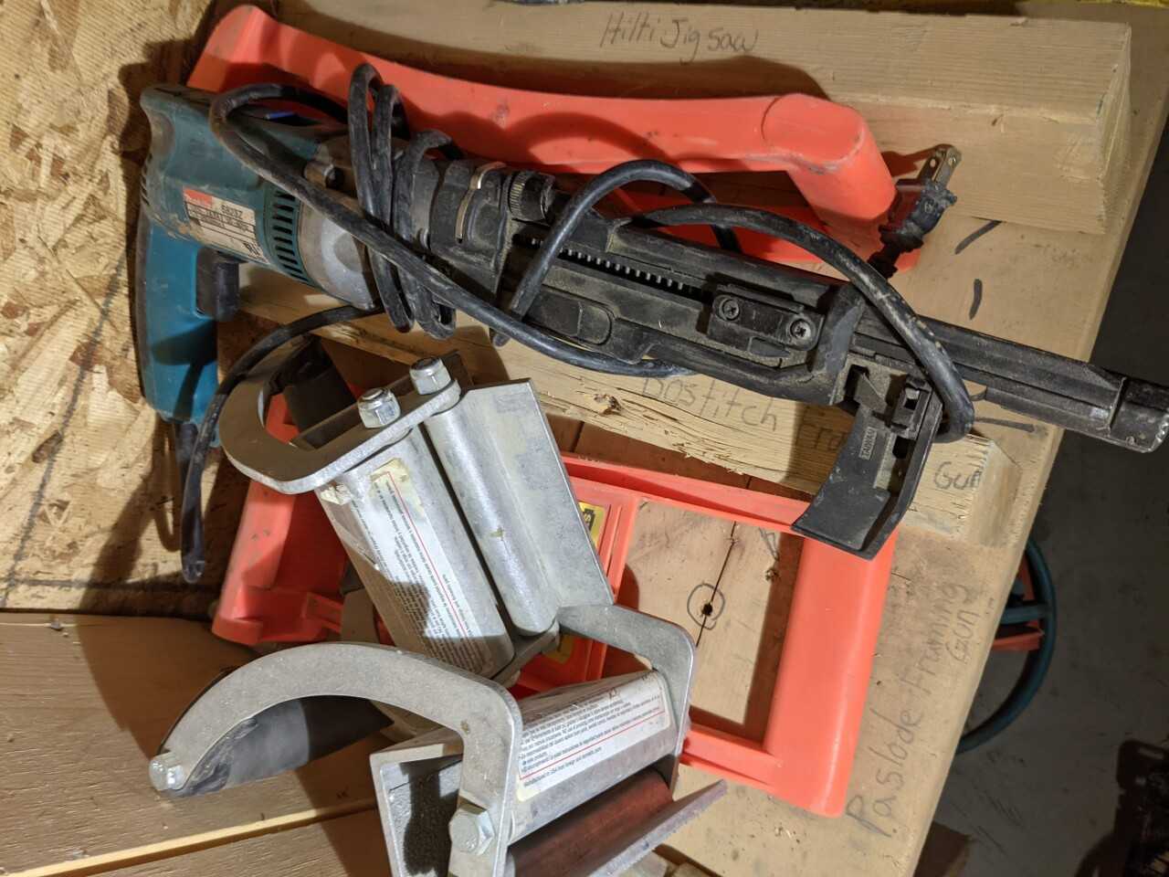 Lot of Miscellaneous electric tools - ELECTRIC POWER TOOLS