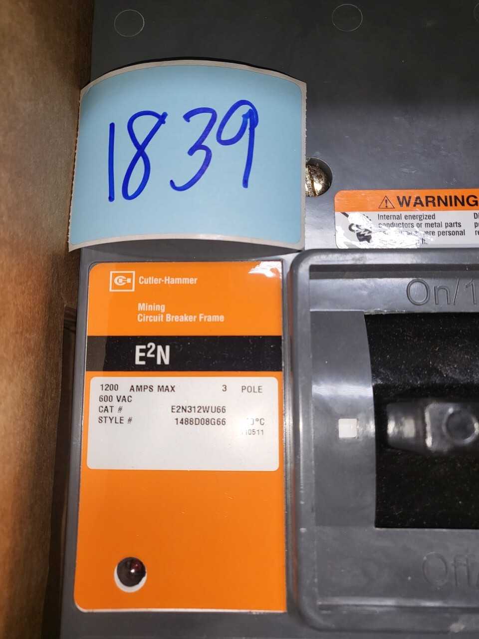 Eaton Mining Circuit Breaker - CIRCUIT BREAKERS