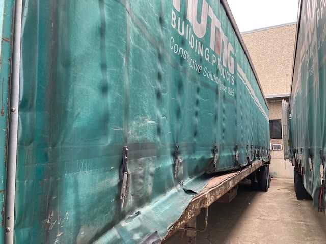 1991 Lufkin 48' Curtainside Trailer - TRAILERS