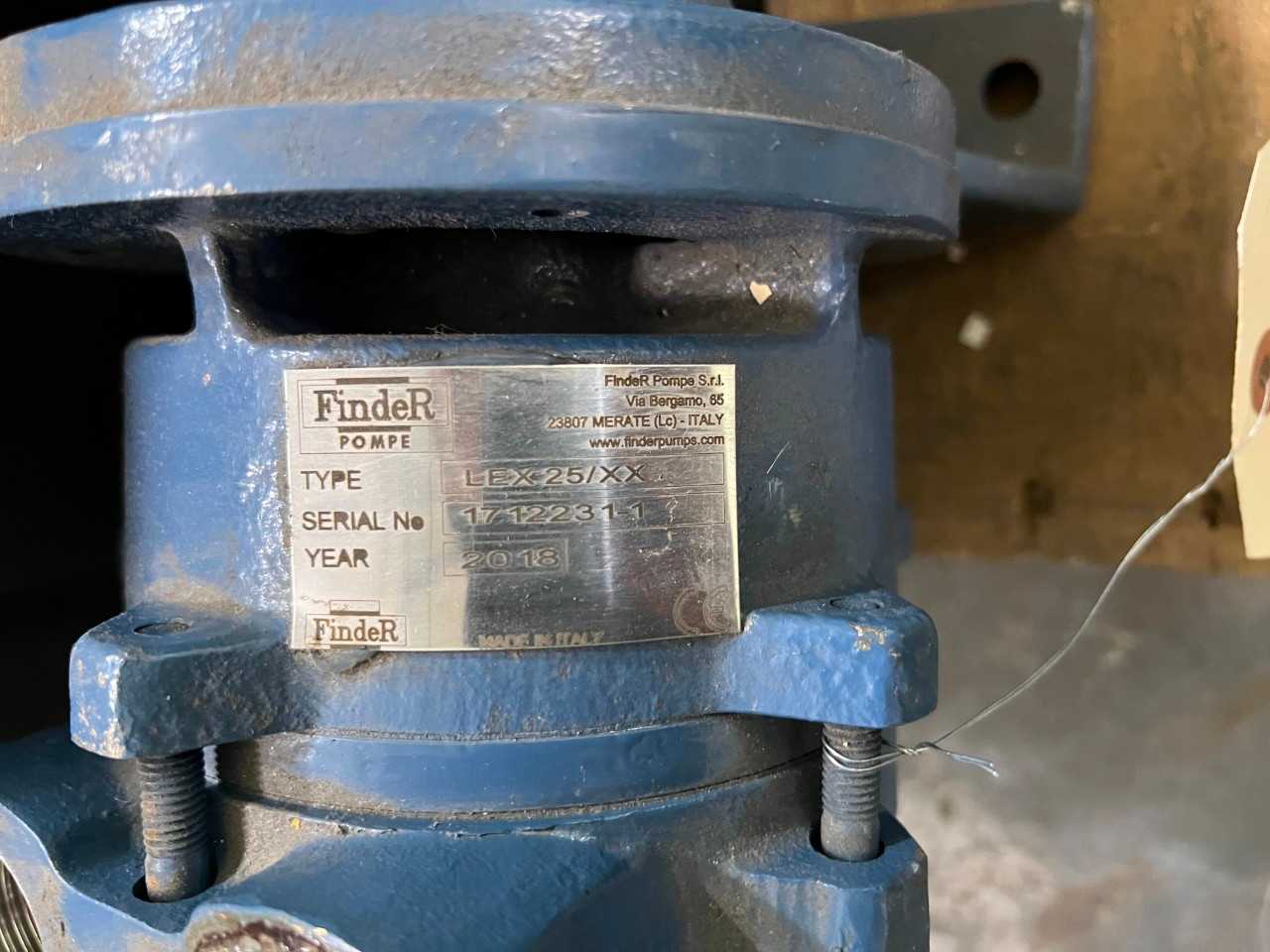 FINDER LEX 25/XX LIQUID RING VACUUM PUMP - VACUUM PUMP