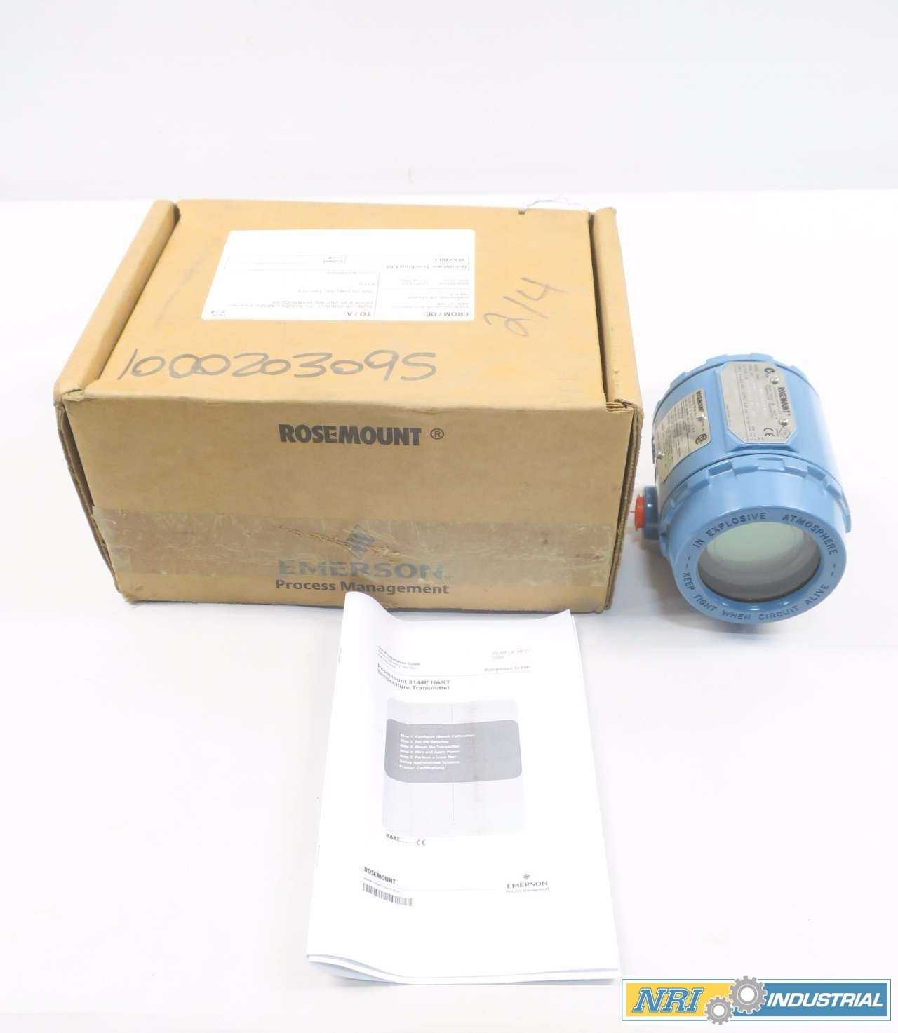 ROSEMOUNT 3144PD1 TEMPERATURE TRANSMITTER - INSTRUMENTATION