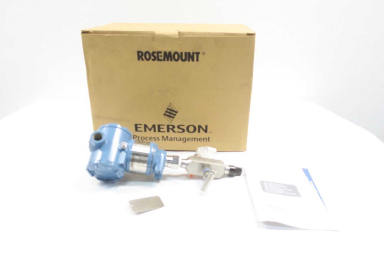 ROSEMOUNT 3051TG4 PRESSURE TRANSMITTER - INSTRUMENTATION