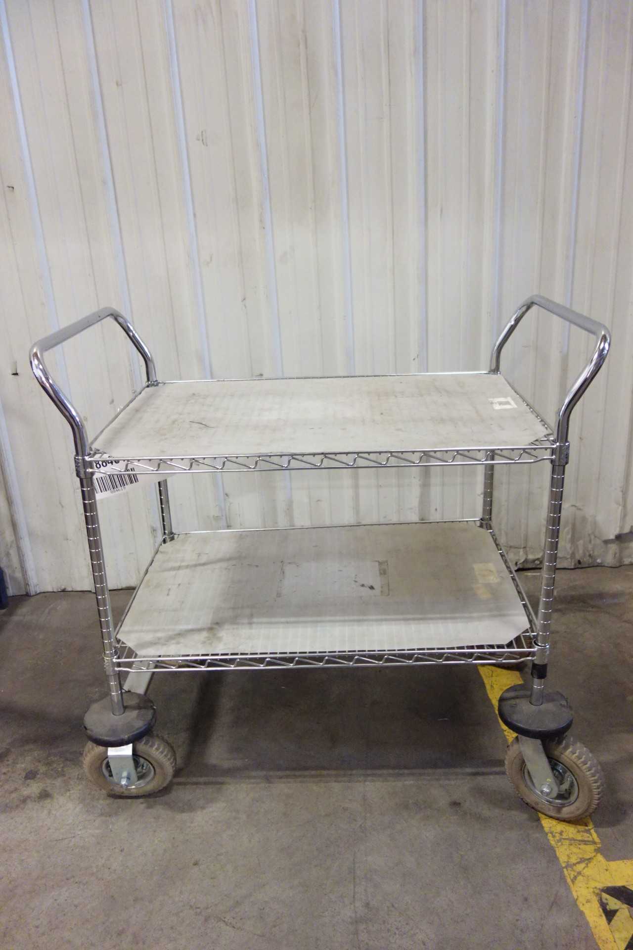 NEXEL UTILITY CART WITH 2 SHELVES - ROLLING CARTS