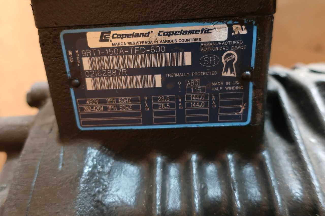 COPELAND 9RT1-150A-TFD-800 SEMI-HERMETIC AIR COMPRESSOR - AIR COMPRESSORS