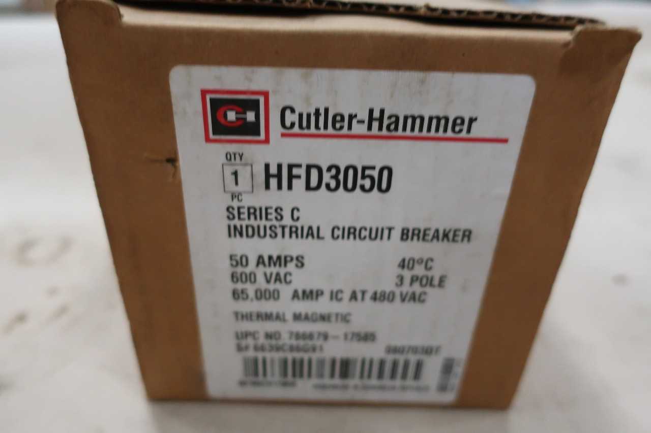 LOT OF ASSORTED CUTLER-HAMMER CIRCUIT BREAKERS - CIRCUIT BREAKERS