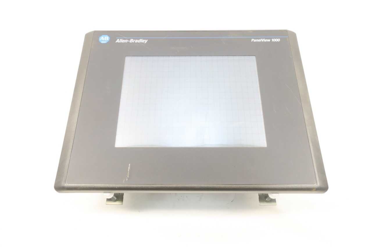 ALLEN BRADLEY 2711-T10G20 PANELVIEW 1000 OPERATOR INTERFACE REV D SER D - HMIS & DISPLAYS