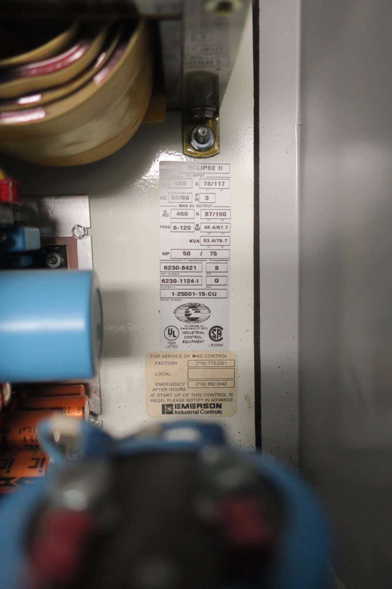 CONTROL TECHNIQUES AFFINITY EV750D1 75HP 480V-AC 100A AC MOTOR DRIVE - MOTOR DRIVES