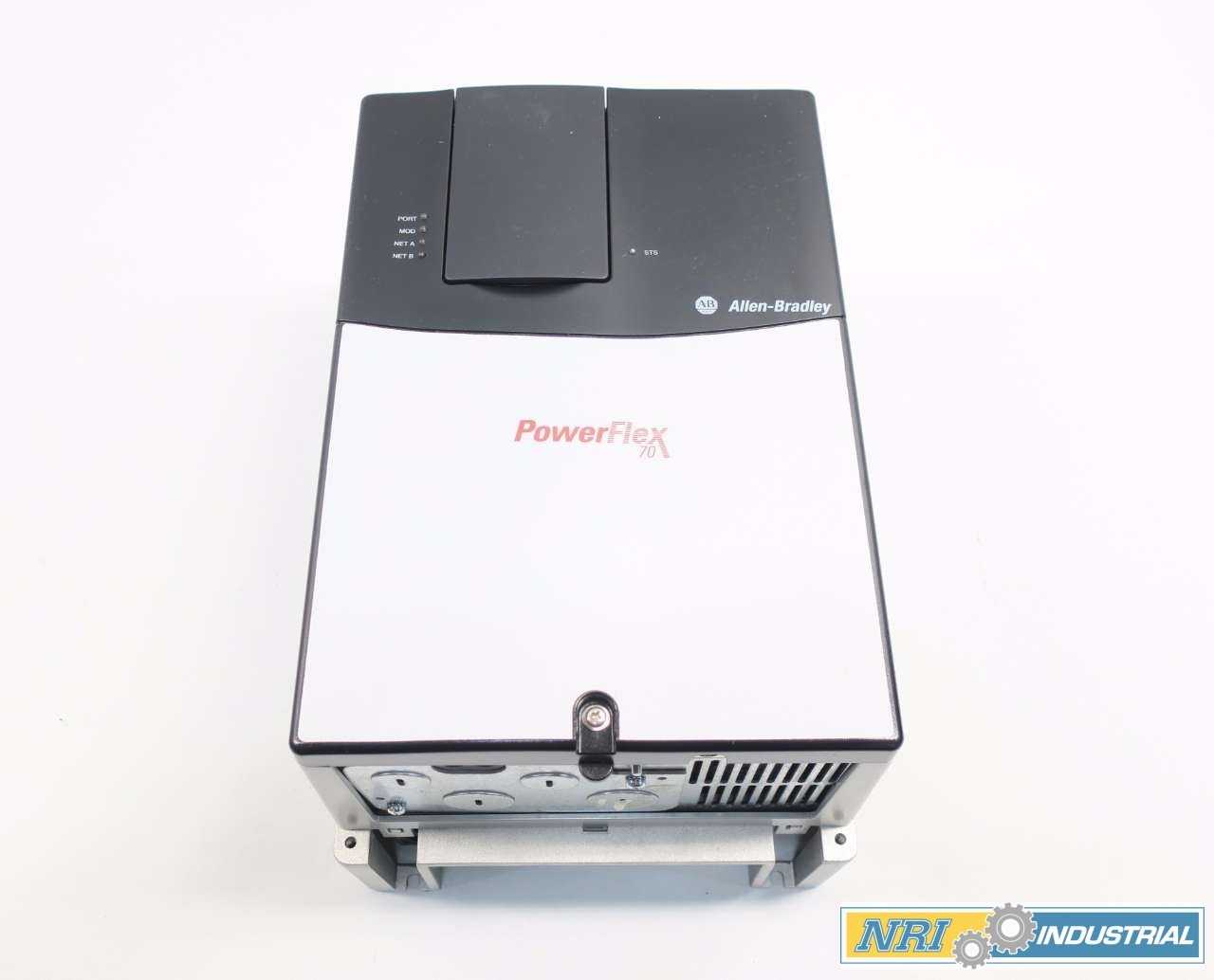 NEW ALLEN BRADLEY 20AC022A0AYNANC0 POWERFLEX 70 15HP 480V MOTOR DRIVE - MOTOR DRIVES