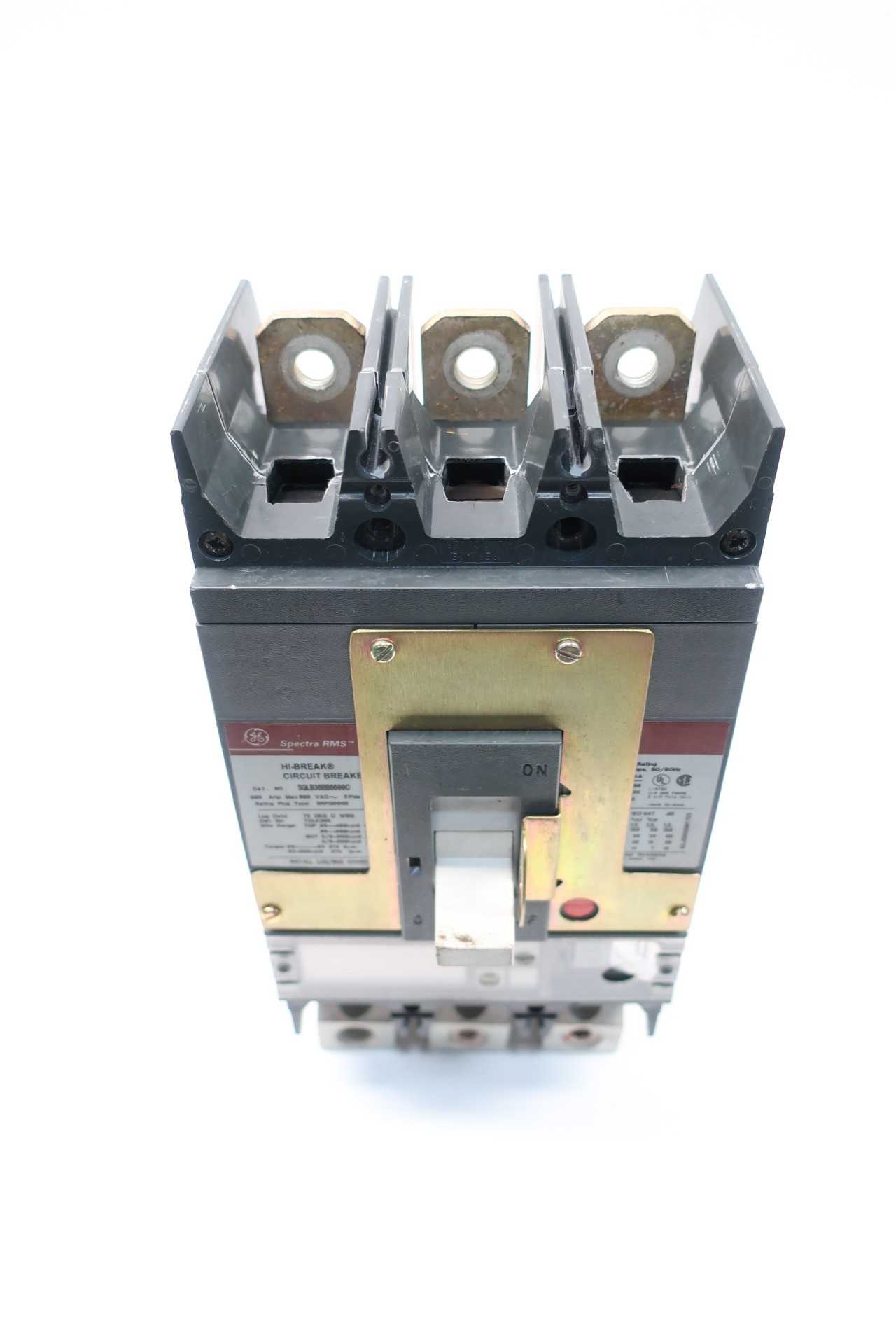 GE SGLB36BB6600C SPECTRA RMS CIRCUIT BREAKER 600A 3P 600V-AC W/600A PLUG  - CIRCUIT BREAKERS