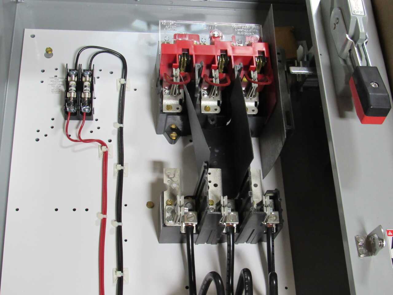 Eaton Panel w/ Fused Disconnect - ELECTRICAL COMPONENTS