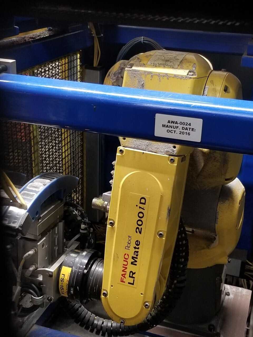 Fanuc Auto Wheel Weight Apply Robot & Controller - INDUSTRIAL ROBOTS