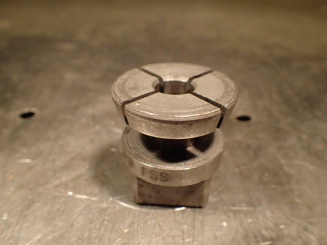 Ziegler 3LX-437C Square Drive Tap Collet 1/8" Pipe FL Tool 3-TC-437 TA3-437C LX3 - HOLEMAKING TOOLS