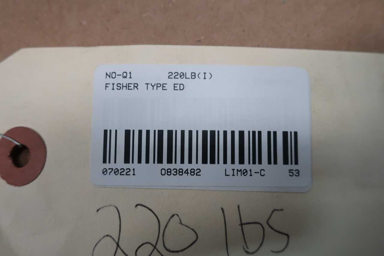 FISHER TYPE ED DVC6200 3IN CONTROL VALVE - CONTROL VALVE