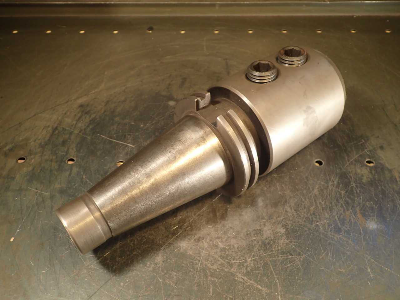 Davis 314-01227 2" End Mill Tool Holder: 5-1/2" Projection, NMTB-50 Taper Shank - HOLEMAKING TOOLS
