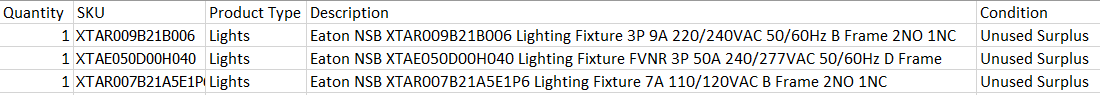 Quantity of 3x Assorted Lights - LIGHTING Quantity of 3x Assorted Lights - LIGHTING