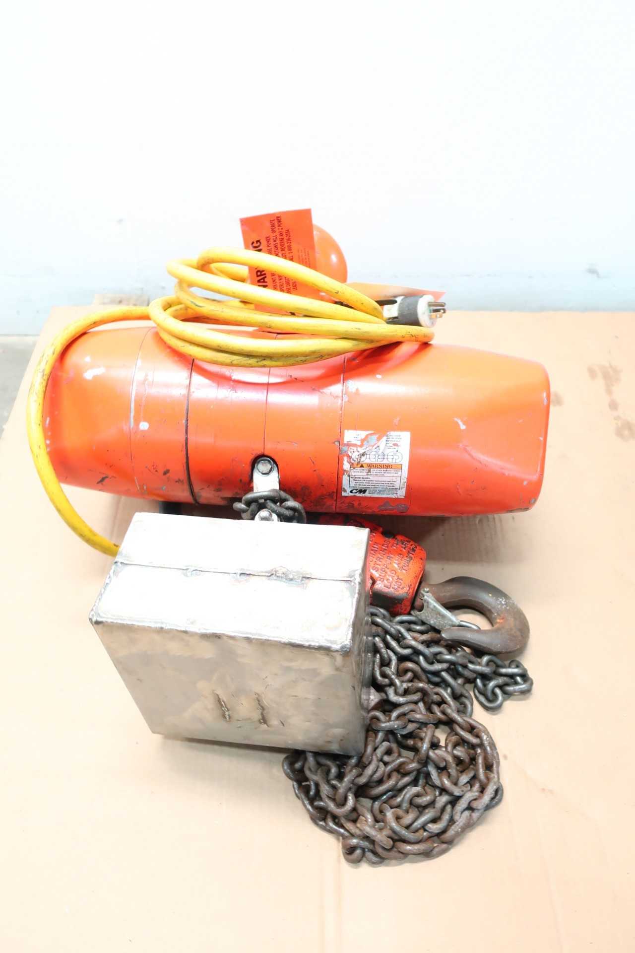 CM COLUMBUS MCKINNON WR VALUSTAR 2TON 1PH 1HP 115V-AC ELECTRIC HOIST - LIFTING EQUIPMENT CM COLUMBUS MCKINNON WR VALUSTAR 2TON 1PH 1HP 115V-AC ELECTRIC HOIST - LIFTING EQUIPMENT