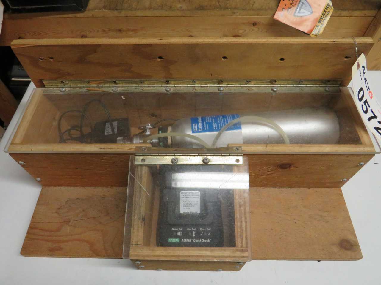 MSA CALIBRATION CHECK GAS KIT (HYDROGEN SULFIDE NITROGEN) - W/ ALTAIR QUICKCHECK - ELECTRIC POWER TOOLS