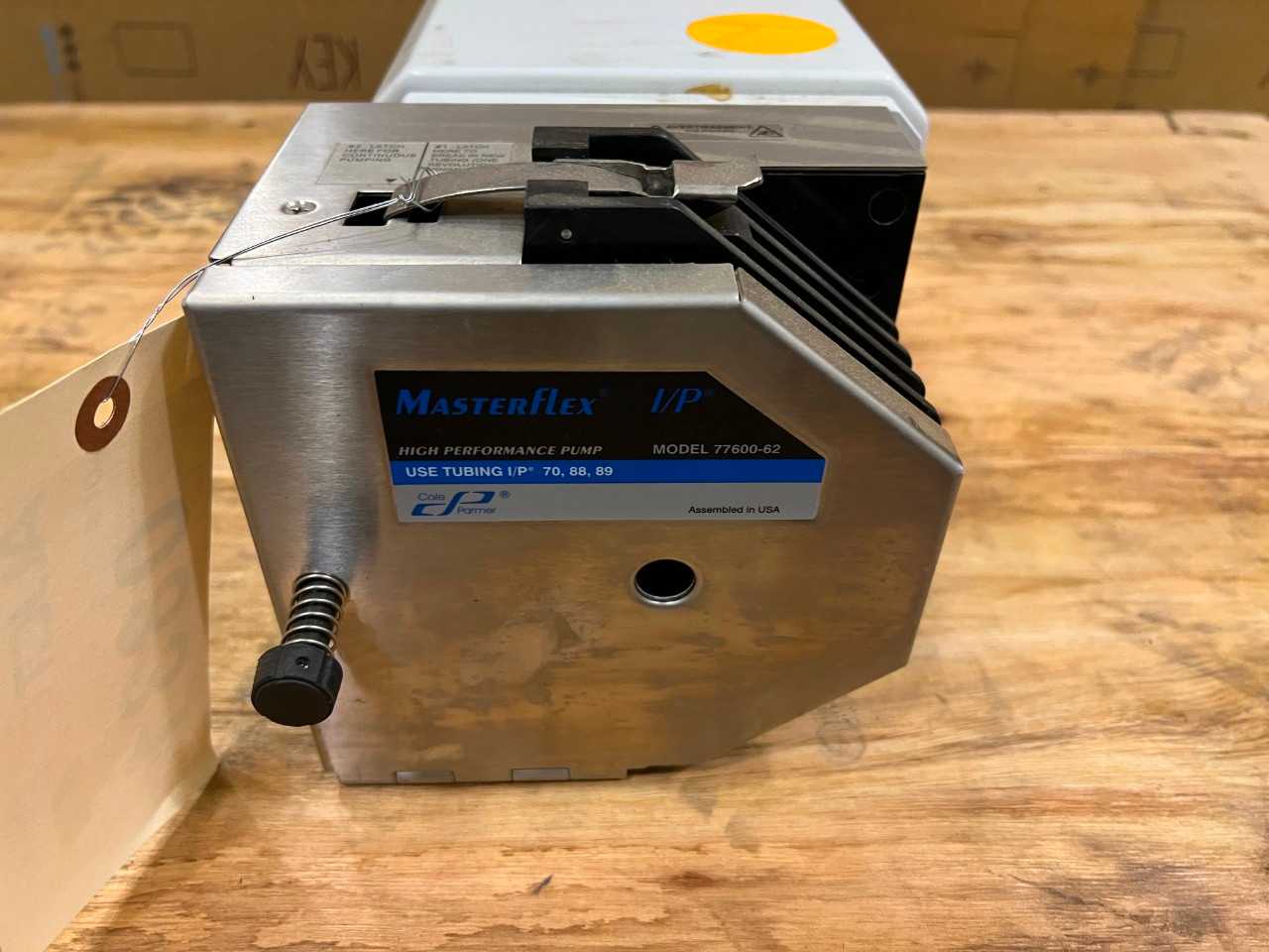 COLE PARMER 77600-62 MASTERFLEX I/P PERISTALTIC PUMP - PUMPS
