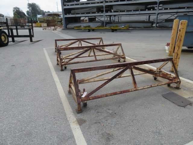 One Lot consists (3) 8' Long Racks for Sheets - MISCELLANEOUS