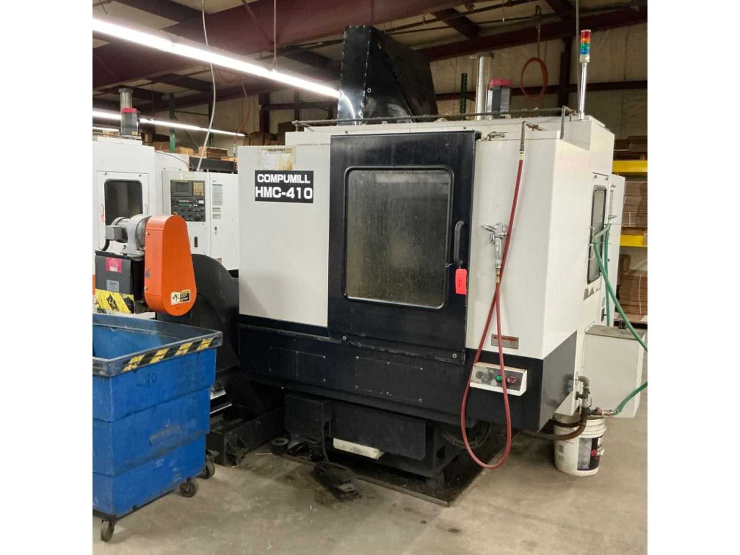 2002 COMPUMILL HMC-410 HORIZONTAL MACHINING CENTER (VIDEO AVAILABLE)