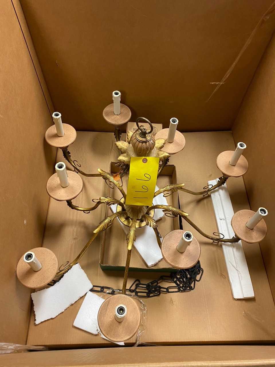 Tomlin Designs Ethan Allen Octagonal Chandelier - AUTOMATION & CONTROLS