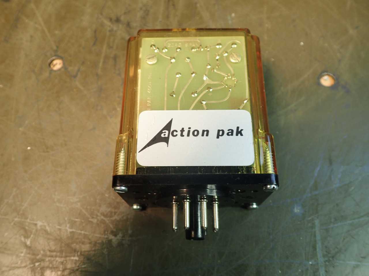 Action-Pak 4001-137 1K ohm Pot Output 0-1 VDC Power 120 VAC 8-Pin Base - ELECTRICAL COMPONENTS