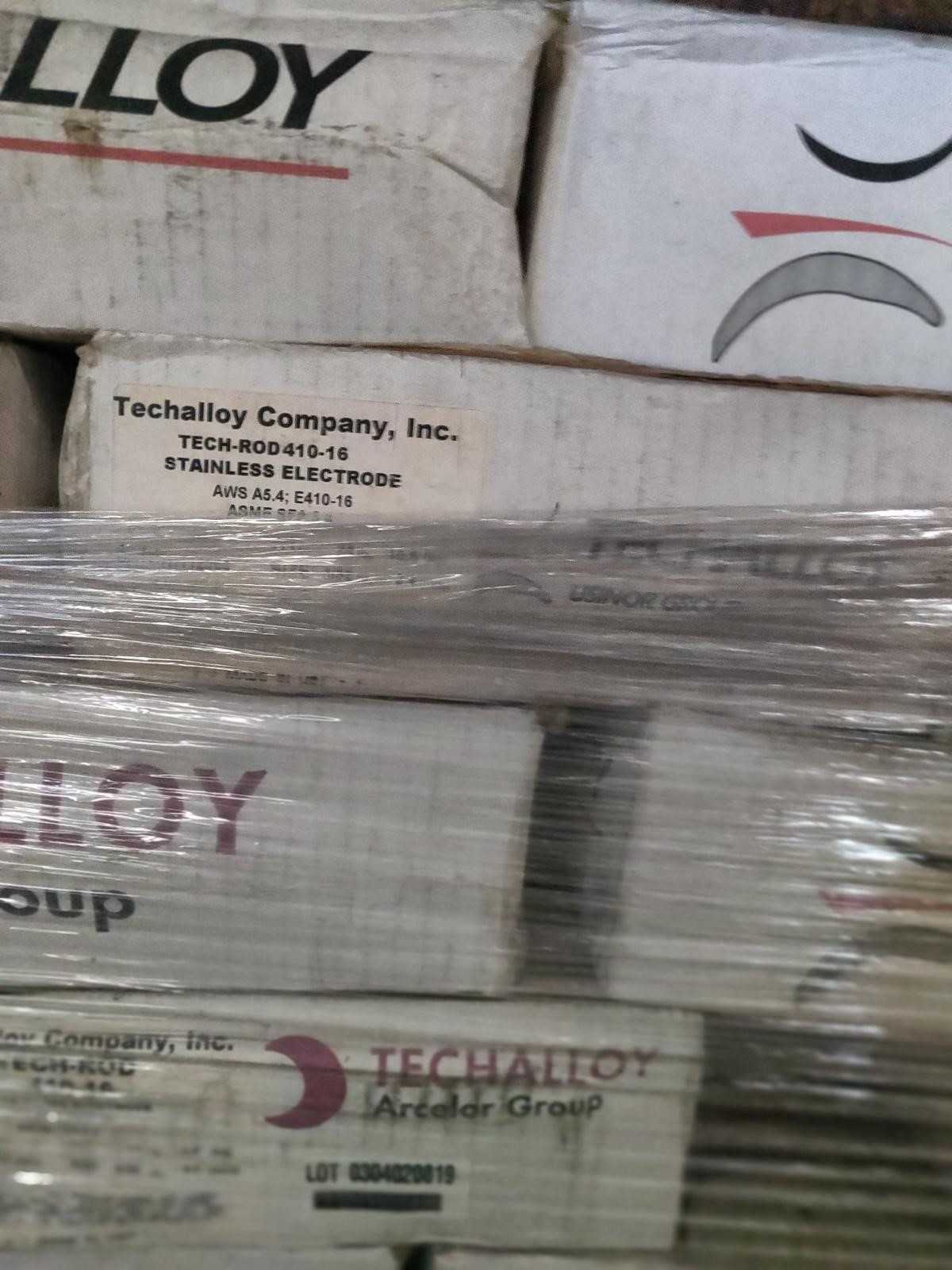 Techalloy E410 161920 LBS NEW Weld Wire Techalloy E410 161920 LBS NEW Weld Wire