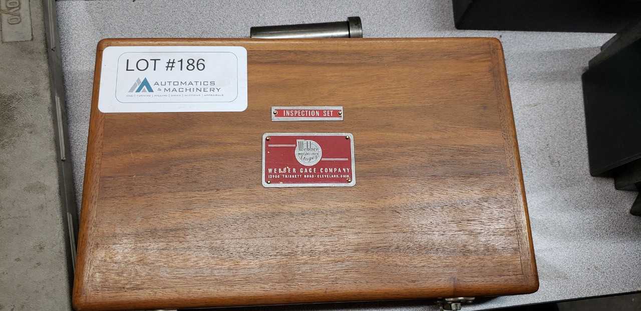 Webber Gage Company Gage Block Set - ELECTRIC POWER TOOLS Webber Gage Company Gage Block Set - ELECTRIC POWER TOOLS