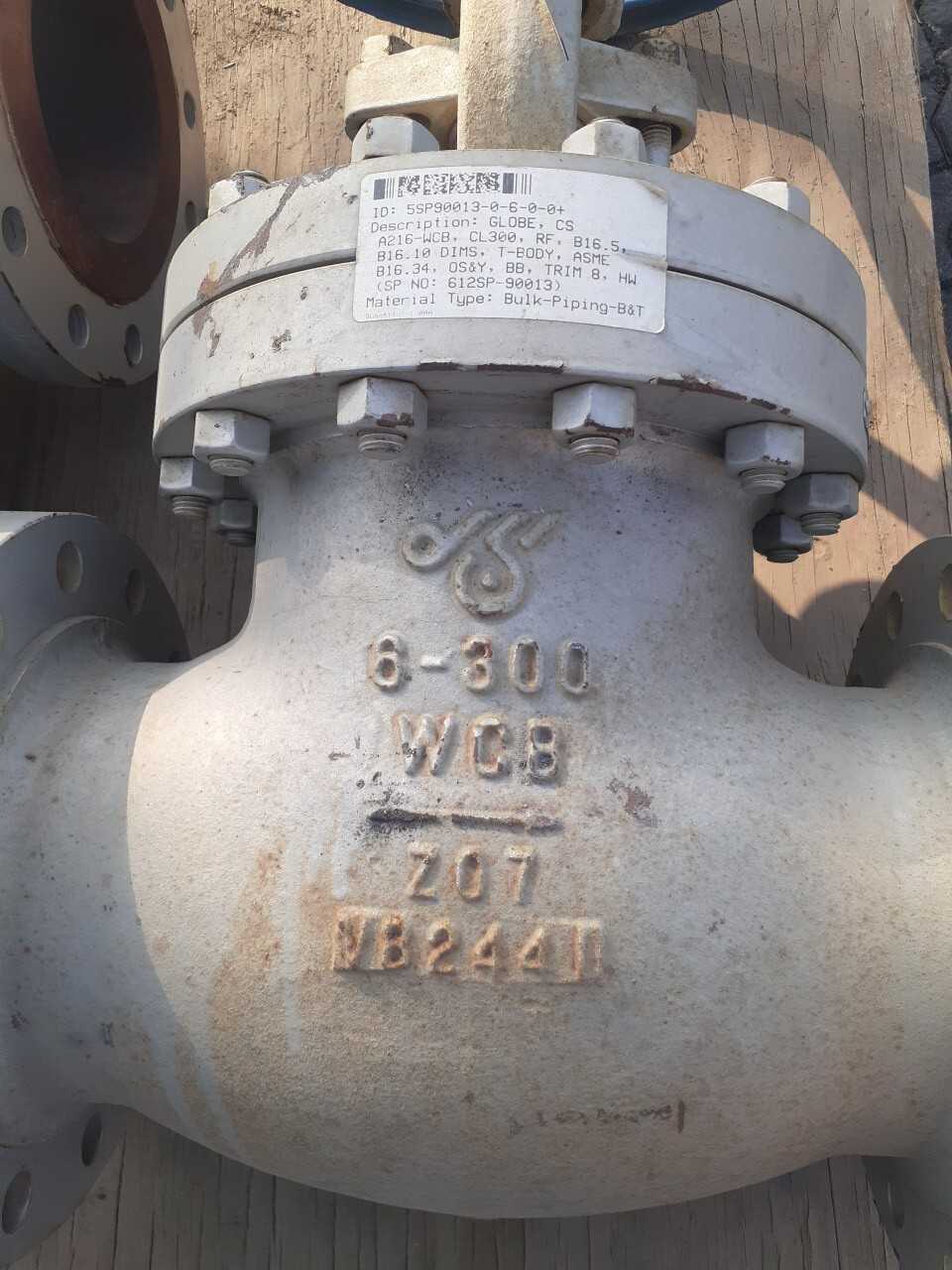 Lot of 2 Globe Valves - GLOBE VALVE