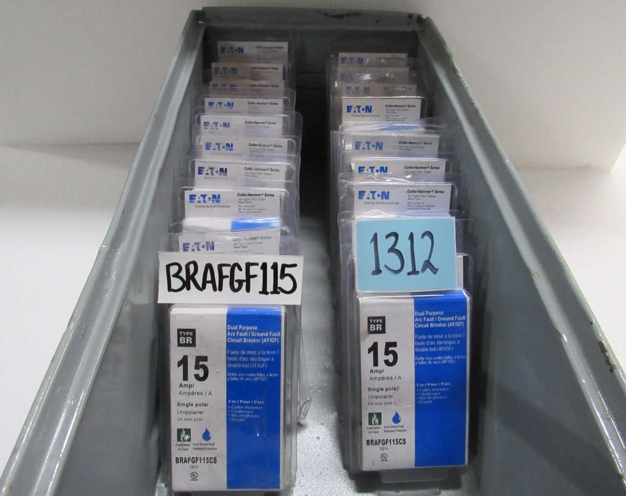 LOT OF EATON RESIDENTAL BREAKERS - MISCELLANEOUS LOT OF EATON RESIDENTAL BREAKERS - MISCELLANEOUS