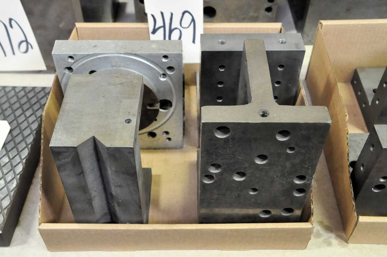 4 Angle Plates in 1 Box - MACHINING ACCESSORIES & TOOLING