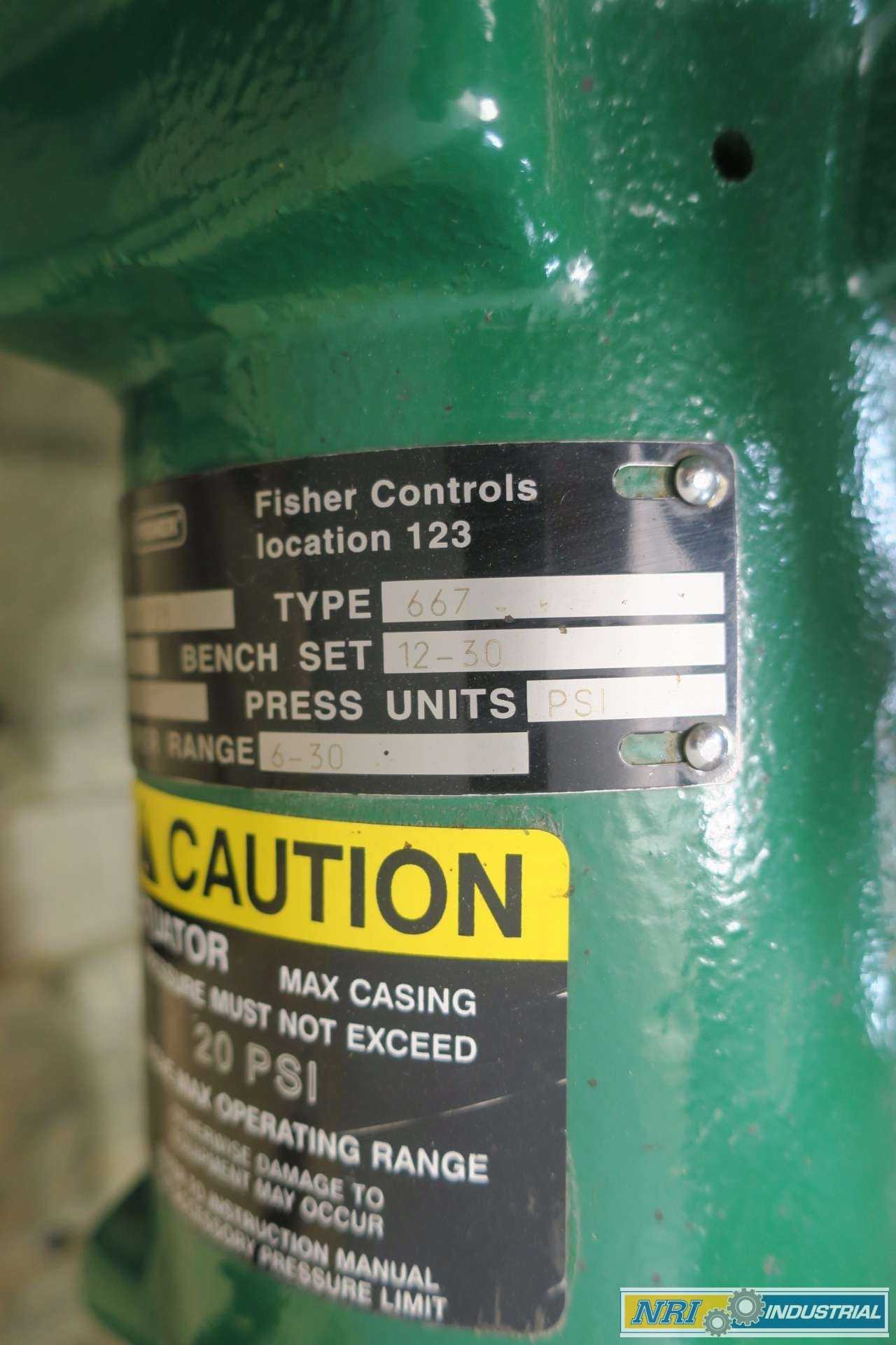 NEW FISHER ET 2 IN 667 DCV6010 STAINLESS CONTROL VALVE - CONTROL VALVE