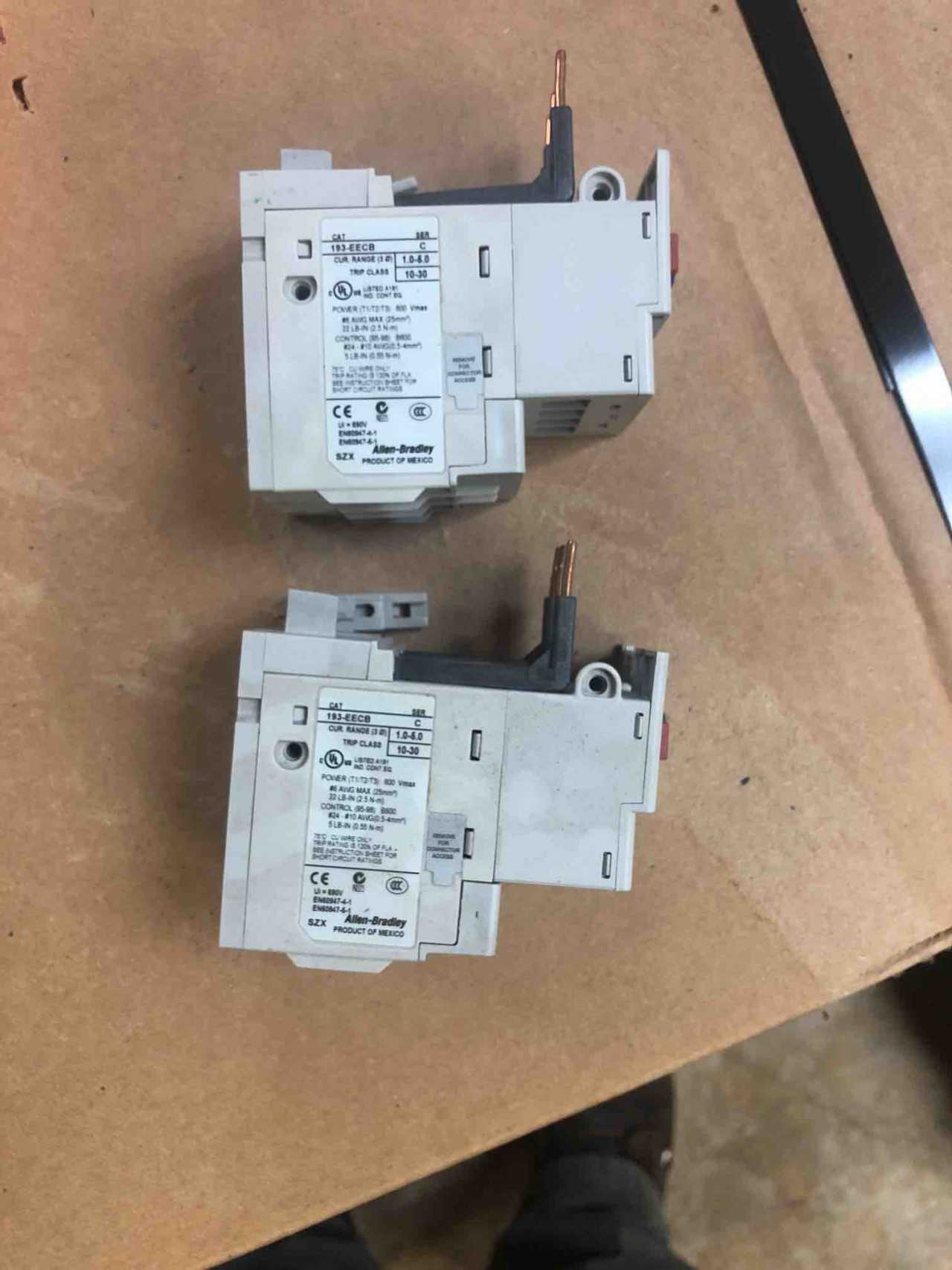 Allen-Bradley 193-EECB Overload Relay - INDUSTRIAL PARTS