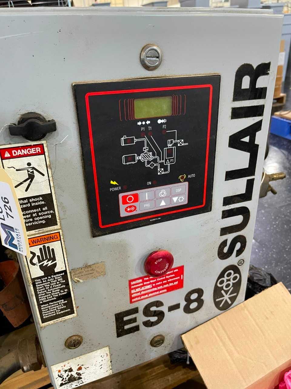 Sullair ES-8 Rotory Screw Air Compress - AIR COMPRESSORS
