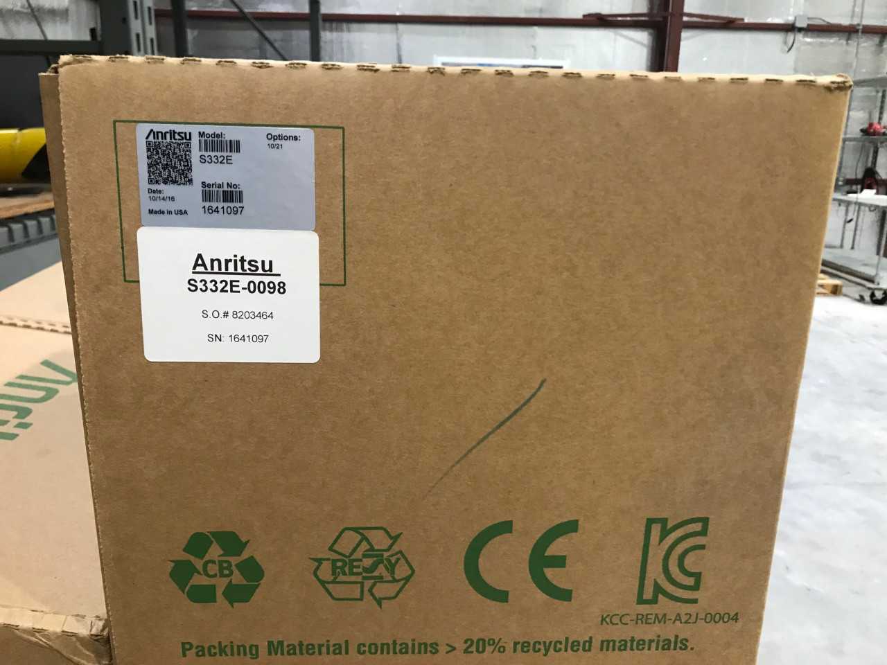 NEW Anritsu S332E Site Master Cable and Antenna Analyzer - TELECOMMUNICATION