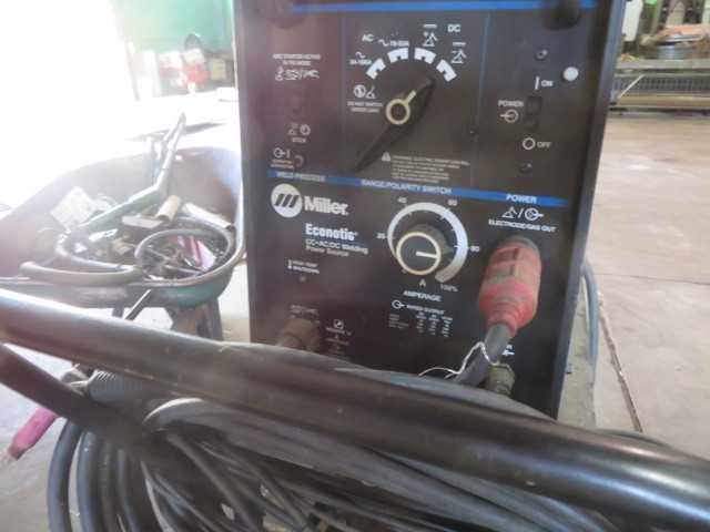 Miller Econotig Welder - MISCELLANEOUS