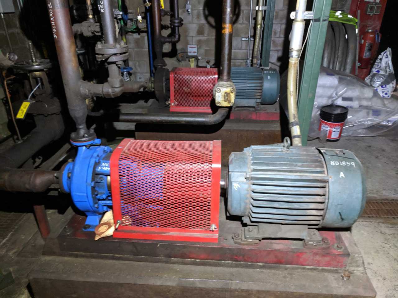 LOT OF 2 WORTHINGTON D1011 2X1-10 PUMPS 30HP MOTORS - ELECTRIC MOTORS