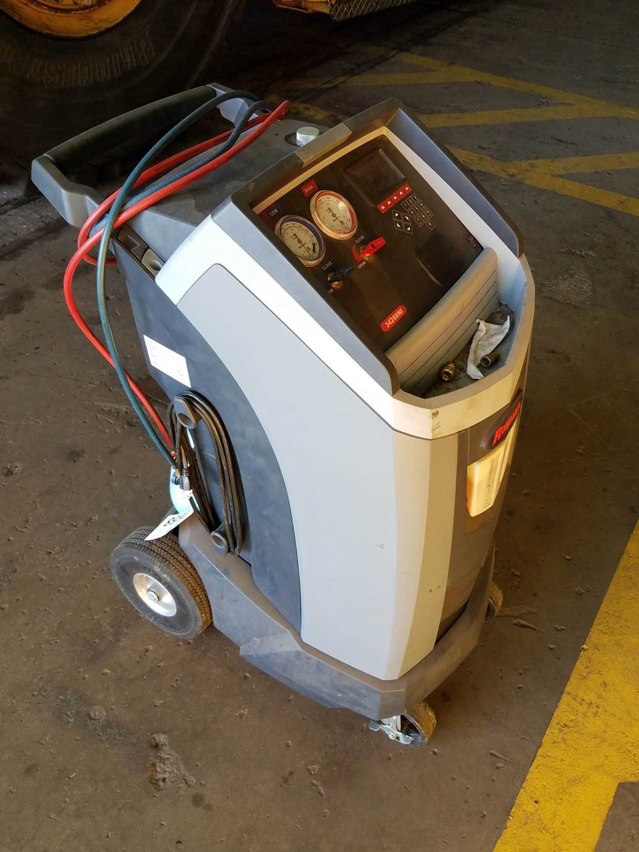 Refrigerant recovery/recycling/recharging unit, R-134a, 115V-AC - INDUSTRIAL PARTS