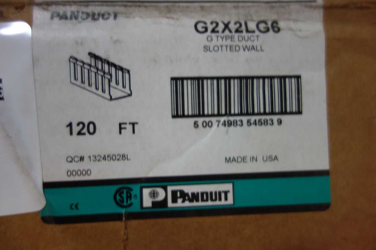 1 PALLET OF G2X2LG6 PANDUCTS- PANDUIT - INDUSTRIAL PARTS