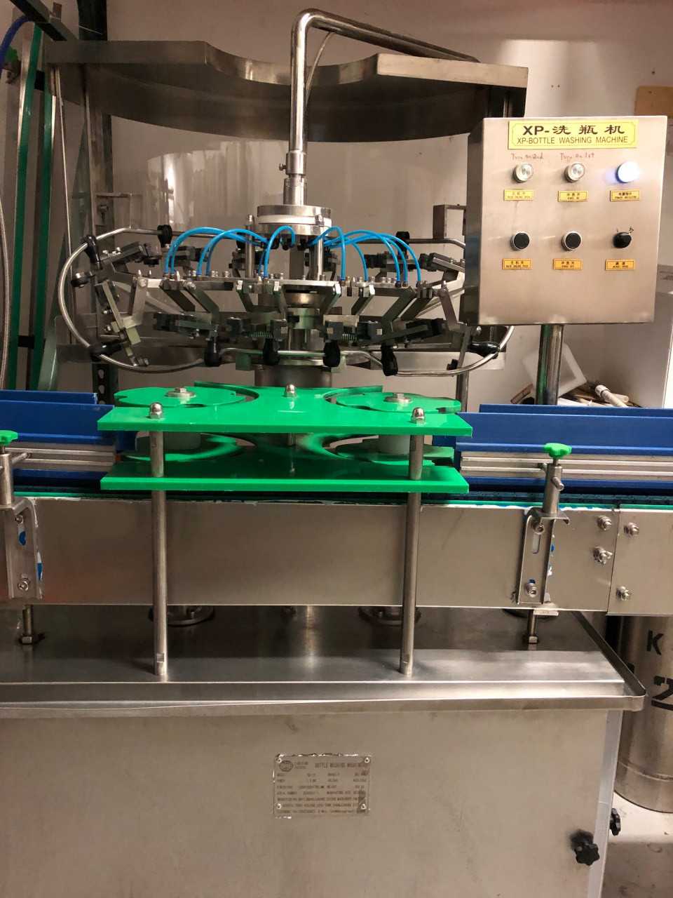 12 Head Automatic Bottle Washer - PROCESS EQUIPMENT
