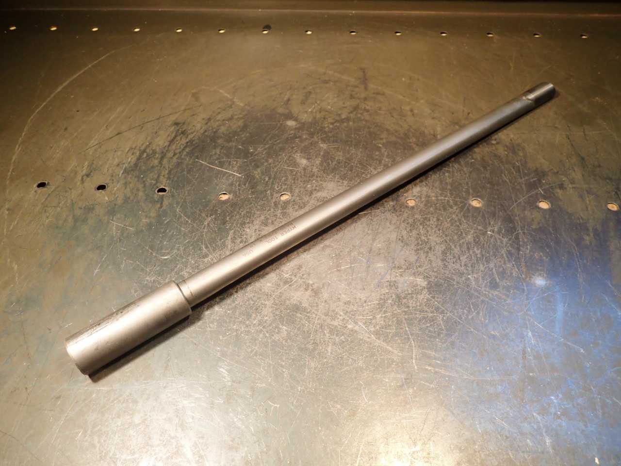 Hyper Tool .7283" 18.5mm x 18" OAL Coolant Fed Deep Hole Gun Drill: Carbide Tip - MACHINING ACCESSORIES & TOOLING