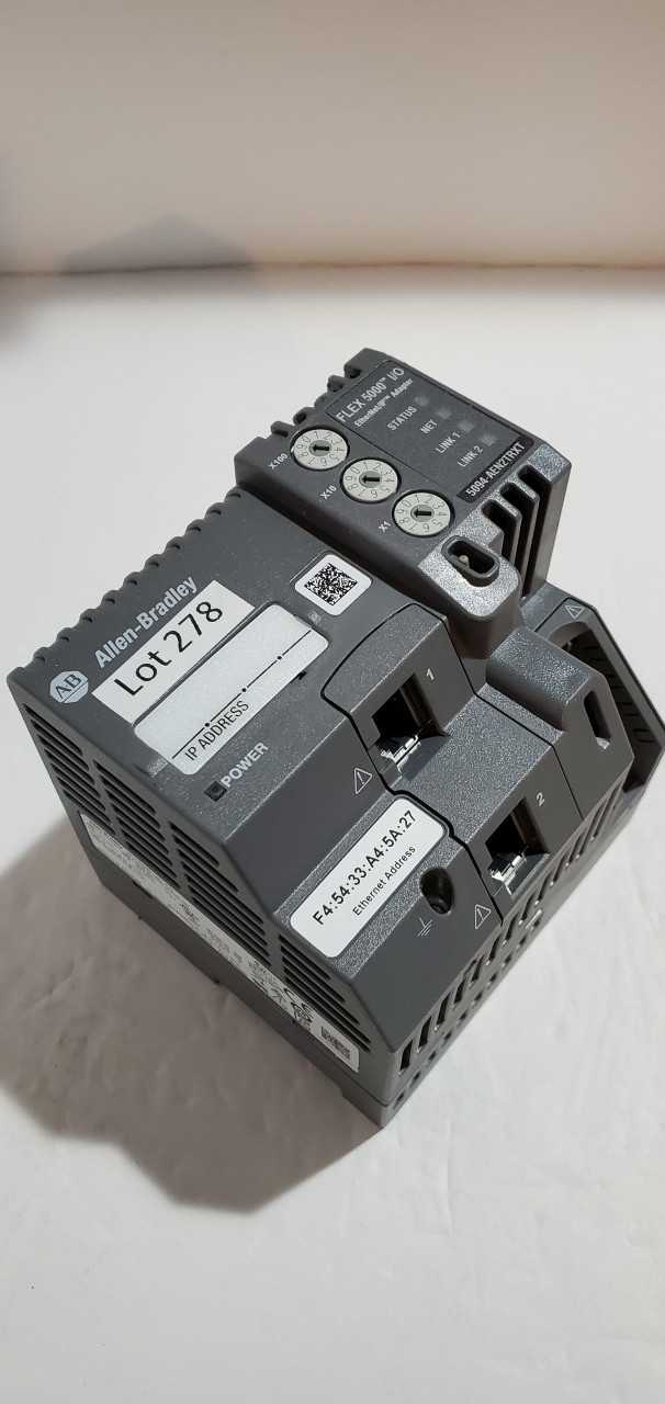 Allen Bradley Flex 5000 Ethernet Adapter - INDUSTRIAL PARTS