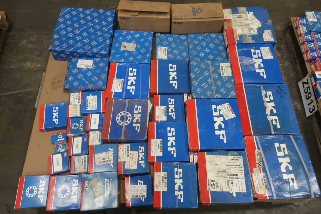 1 PALLET OF ASSORTED SKF BEARINGS - BEARINGS