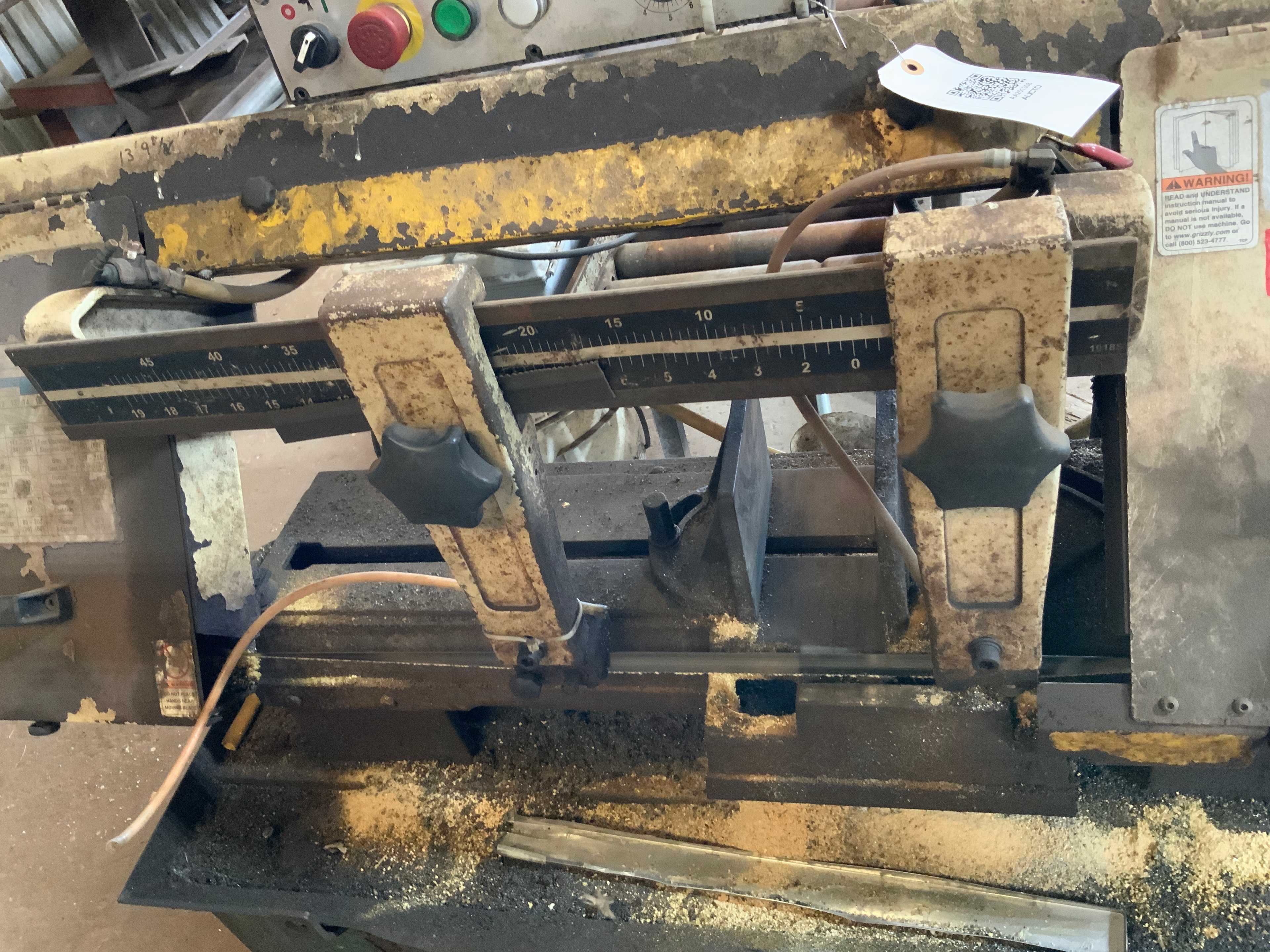 GRIZZLY G9744Z2 HORIZONTAL BAND SAW - MANUAL HORIZONTAL BAND SAW